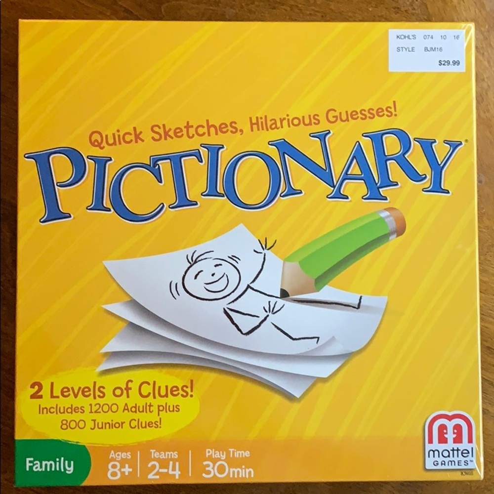 Pictionary game